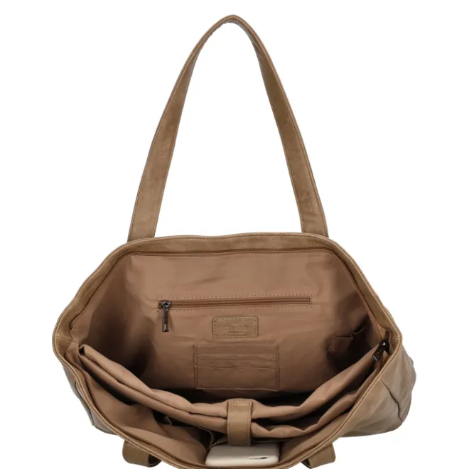 Online Charm London Liberty Laptoptas 17.3" taupe
