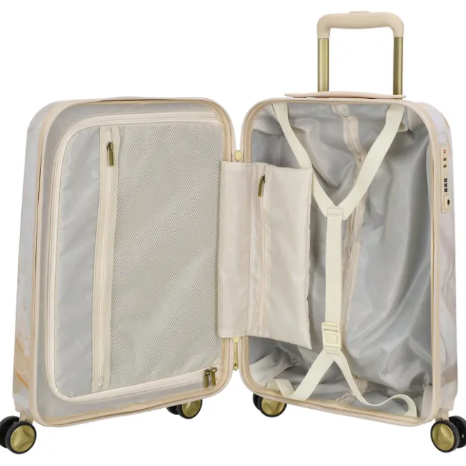Best Charm London Marble Trolley Set creme