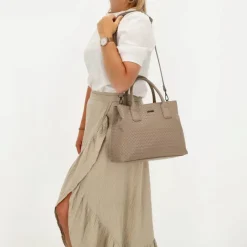 Best Charm London Mirabello Handbag taupe