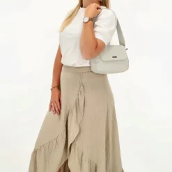 New Charm London Mirabello Shoulderbag lightgrey