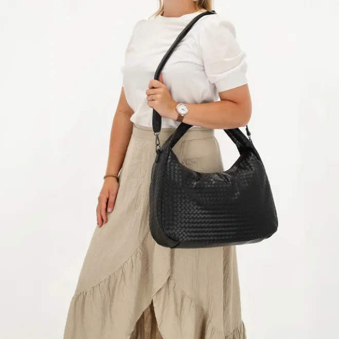 New Charm London Mirabello Shopper black
