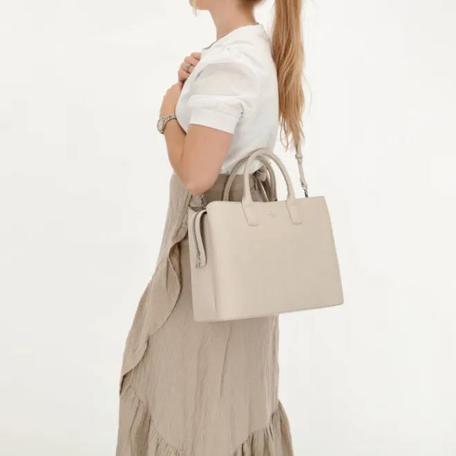 Hot Charm London Muggiano Handbag beige
