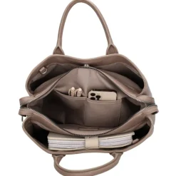 Best Charm London Muggiano Handbag lichttaupe