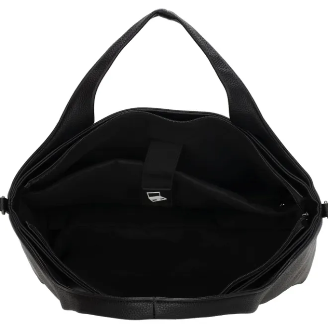 Best Charm London Mulberry Street Laptopbag zwart