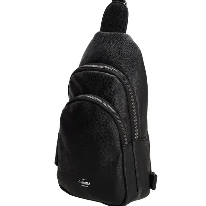 Best Charm London New York Slingbag black