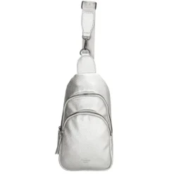 New Charm London New York Slingbag silver