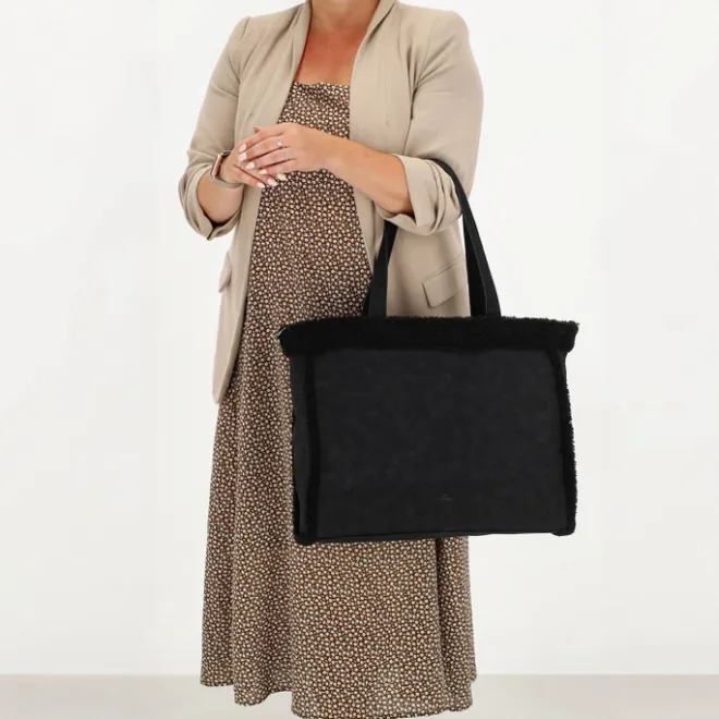 Discount Charm London Newington Shopper black