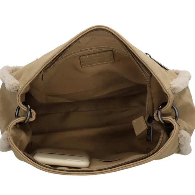 New Charm London Newington Shoulderbag taupe