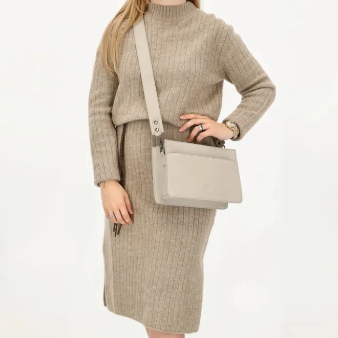 Best Charm London Princeton Shoulderbag lightgrey