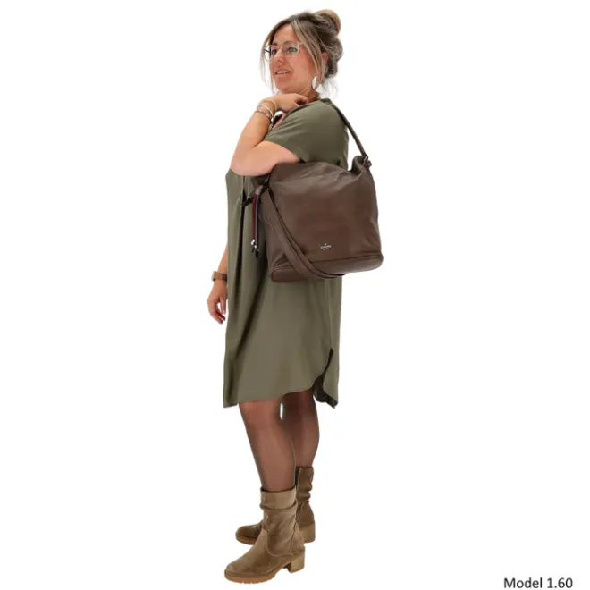 Outlet Charm London Tottenham Shopper darkbrown