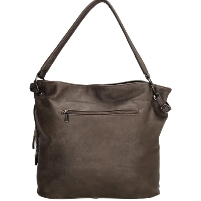 Outlet Charm London Tottenham Shopper darkbrown
