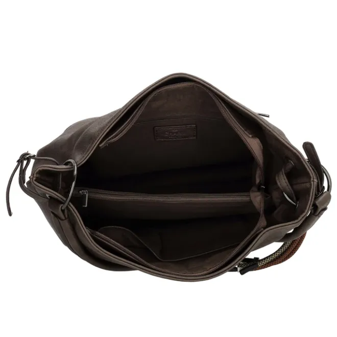 Outlet Charm London Tottenham Shopper darkbrown
