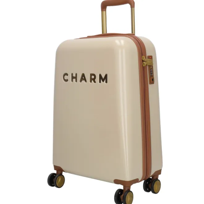 Charm London Travel Trolley Set beige