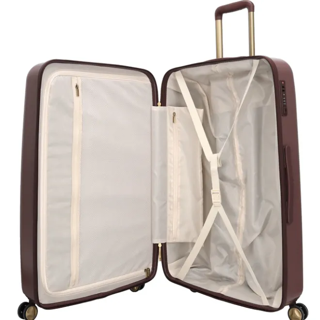 Best Charm London Travel Trolley Set bordeaux