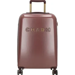 Best Charm London Travel Trolley Set bordeaux