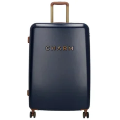 Best Charm London Travel Trolley L blauw