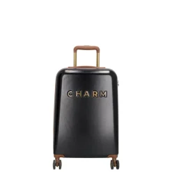 Charm London Travel Trolley Set zwart