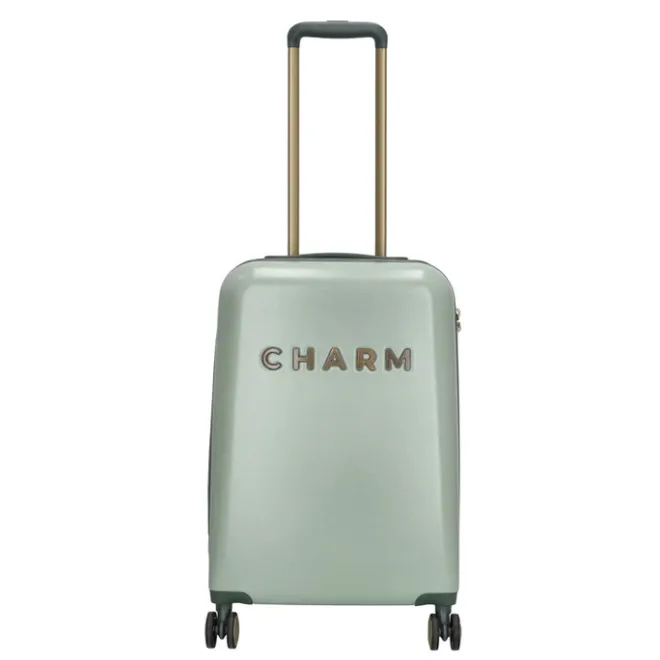 Online Charm London Travel Trolley S lichtgroen