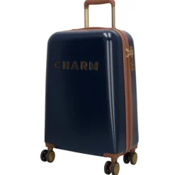 Best Charm London Travel Trolley S blauw