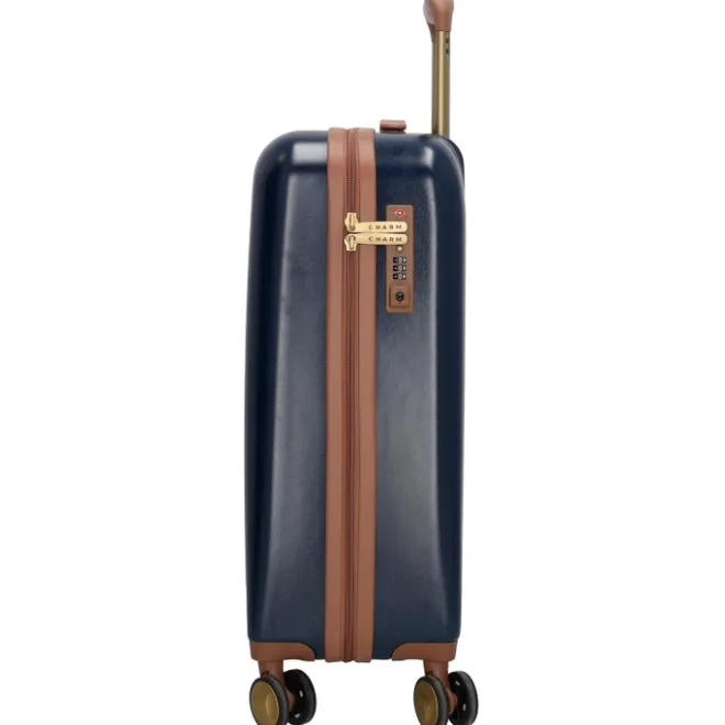 Best Charm London Travel Trolley S blauw