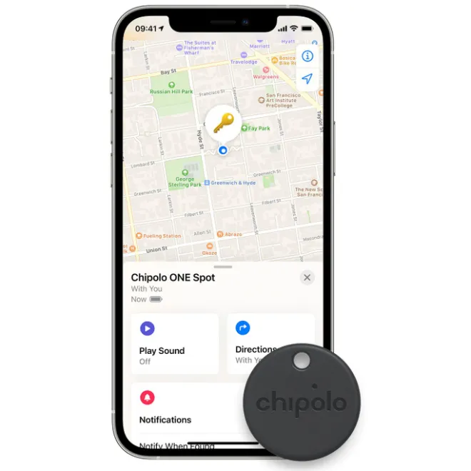 Clearance Chipolo ONE Spot (Apple Find My) black