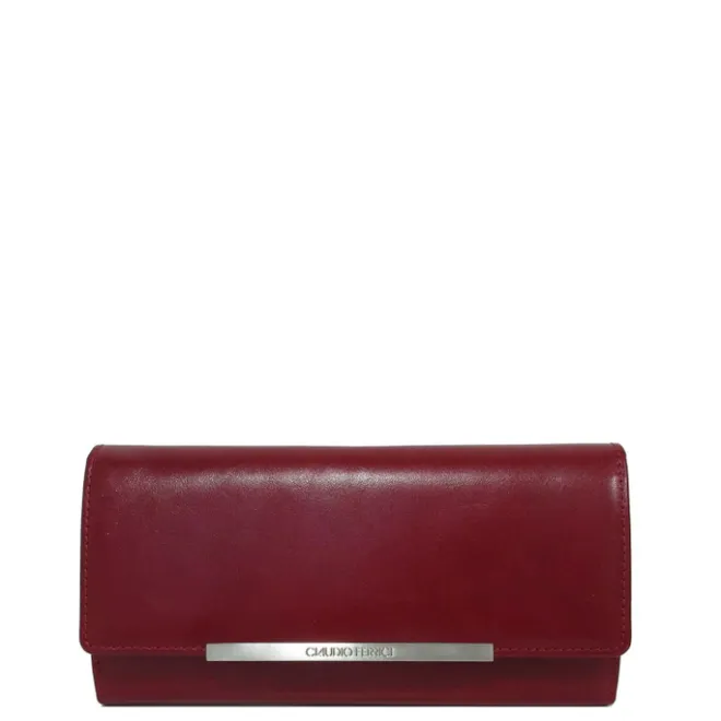 Hot Claudio Ferrici Classico Purse red