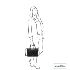 Online Claudio Ferrici Pelle Vecchia Tote navy