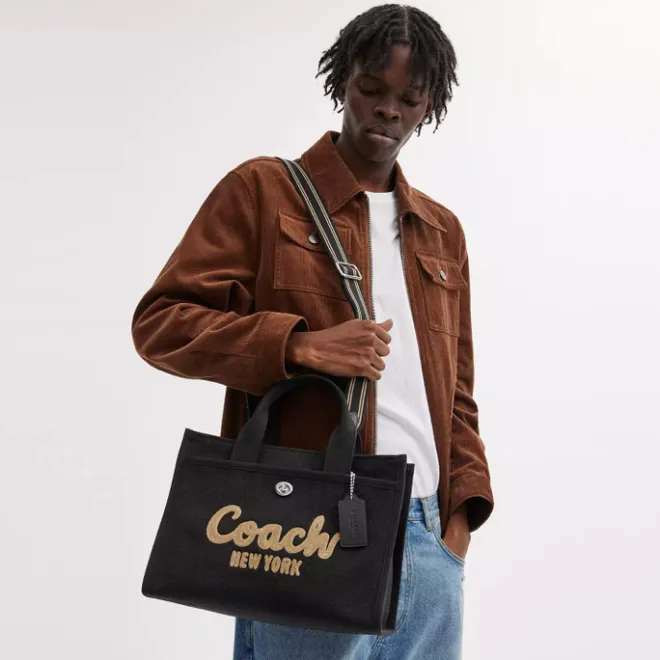 New Coach Cargo Tote black