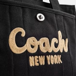 New Coach Cargo Tote black