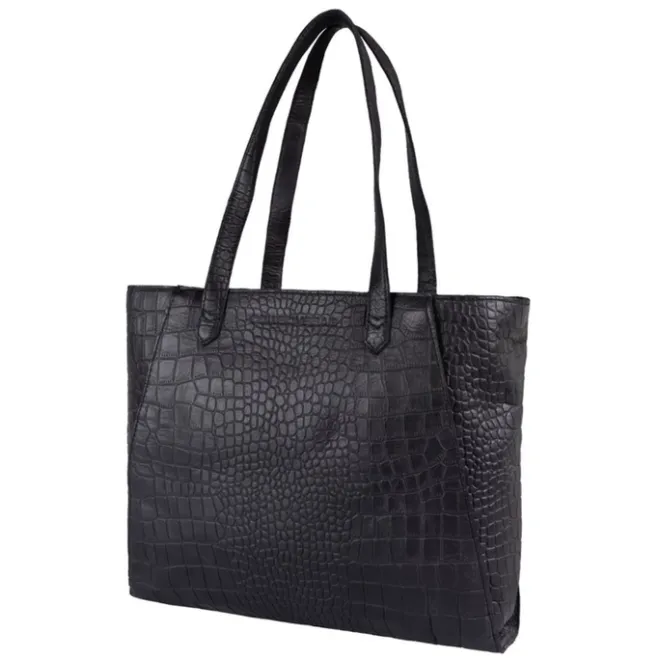 Discount Cowboysbag Bag Bramhall croco black