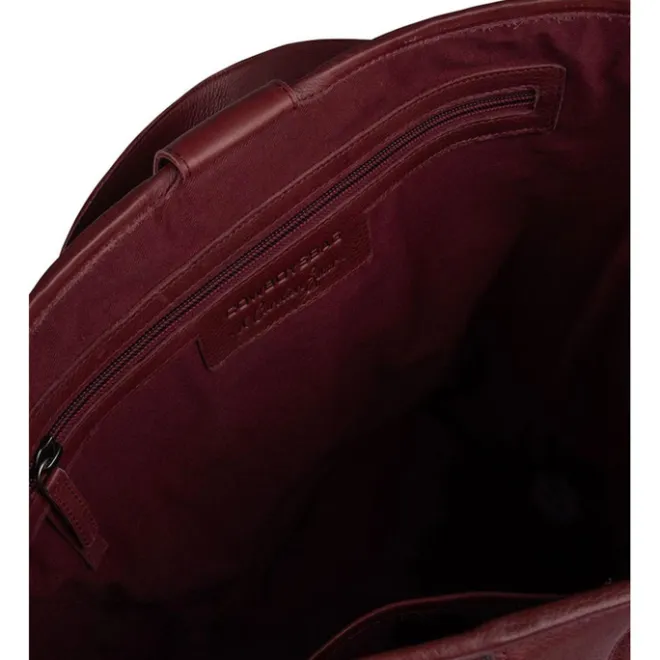 Hot Cowboysbag Columbus Shopper X Carolien Spoor bordeauxred