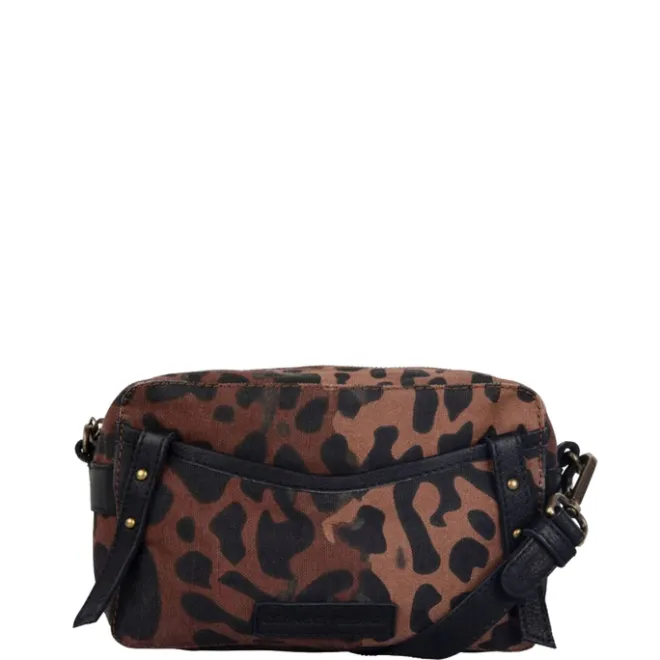 Clearance Cowboysbag Herrling Crossbody lazy leopard/ black
