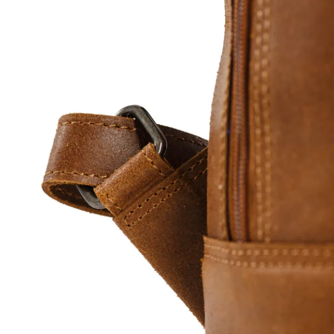 Online Daniel Ray Bachus Laptopbag cognac
