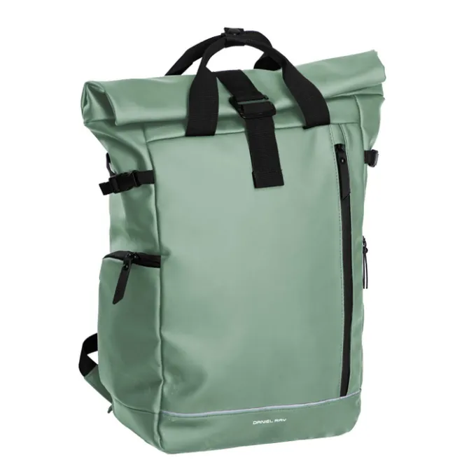 Best Daniel Ray Central Waterproof Laptop Backpack XL old green