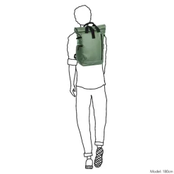 Best Daniel Ray Central Waterproof Laptop Backpack XL old green