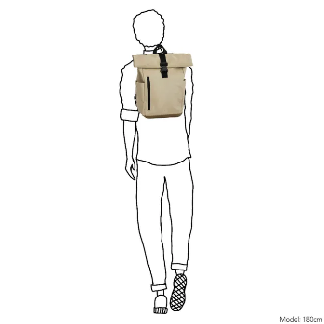 Hot Daniel Ray Griffith Rolltop Backpack L beige