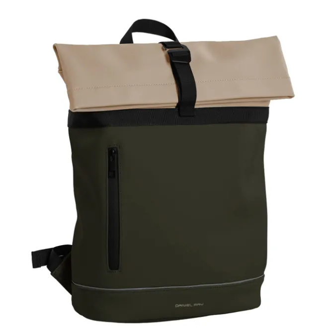 Clearance Daniel Ray Hampton Waterproof Rolltop Backpack 15" mossgreen