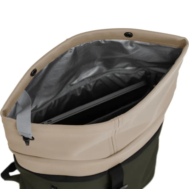 Clearance Daniel Ray Hampton Waterproof Rolltop Backpack 15" mossgreen
