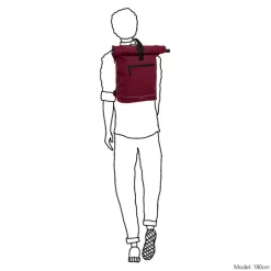 Outlet Daniel Ray Mount Isa Bicycle Backpack burgundy