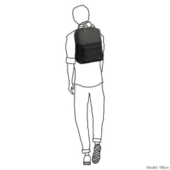 Clearance Daniel Ray Providenc Water-Repellent Backpack black/grey