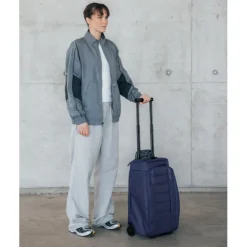 Clearance Db Journey Hugger Roller Bag Carry-on 40L blue hour
