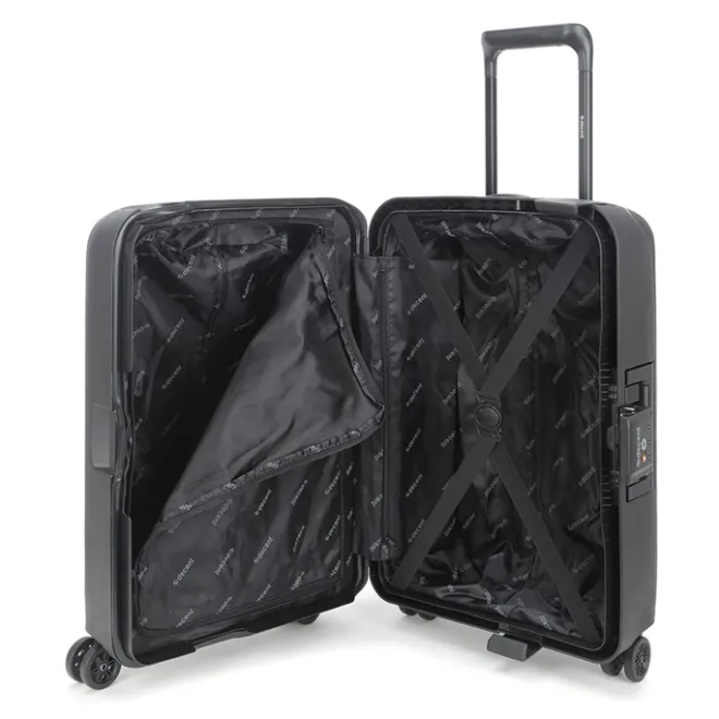Discount Decent Axiss-Fix 4 Wiel Cabin Trolley 55 zwart