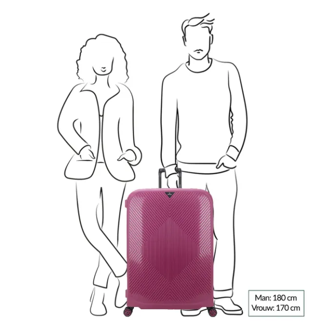 Online Decent Axiss-Fix 4 Wiel Trolley 78 lavendel