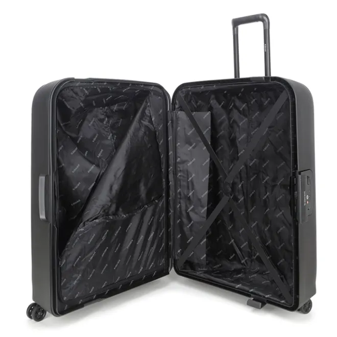 Online Decent Axiss-Fix 4 Wiel Trolley 78 zwart