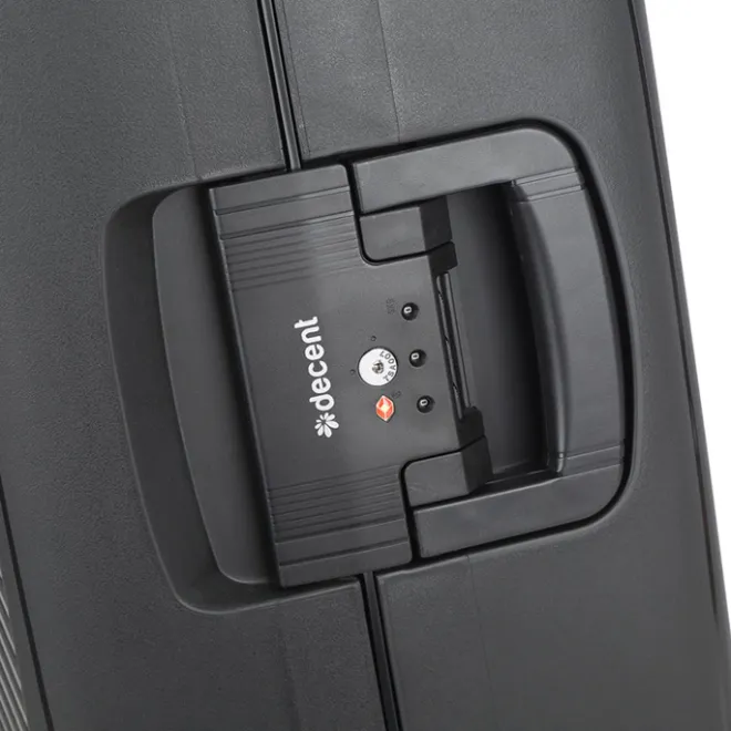 New Decent Axiss-Fix 4 Wiel Trolley 68 zwart