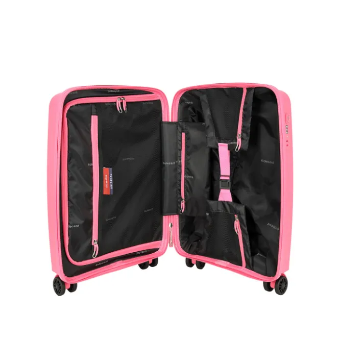 Clearance Decent Cross-One Cabin Trolley 55/35 pink