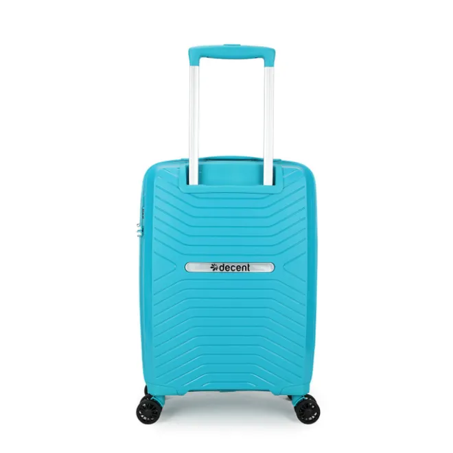New Decent Cross-One Cabin Trolley 55/35 light blue
