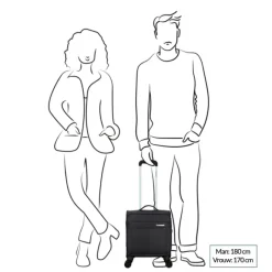 Online Decent D-Upright Underseater Trolley 42cm red