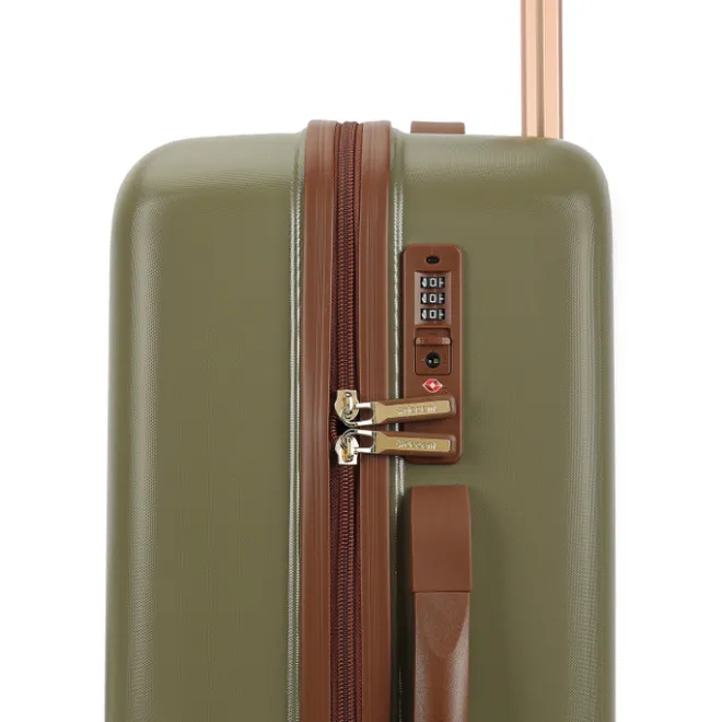 Best Decent Retro Cabin Trolley 55 dark green