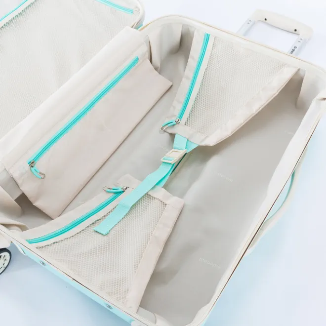 Clearance Decent Star-Maxx Handbagage Trolley 55 pastel groen